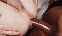 tenderizing that hole!   :->