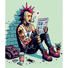 Follow me on X.com/gutterpunkhunk
