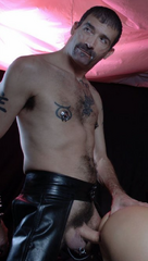 hot pig with a fine bush and piercing giving a raw load.png