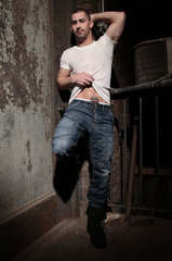 Ethan Wolfe flashing ..