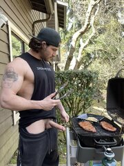 i like my sausage raw