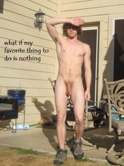 my favorite thing is for you to kick back and let me suck your dick!