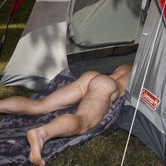 wanna sleep in my tent?