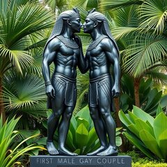 part 19 statue of the first male gay couple