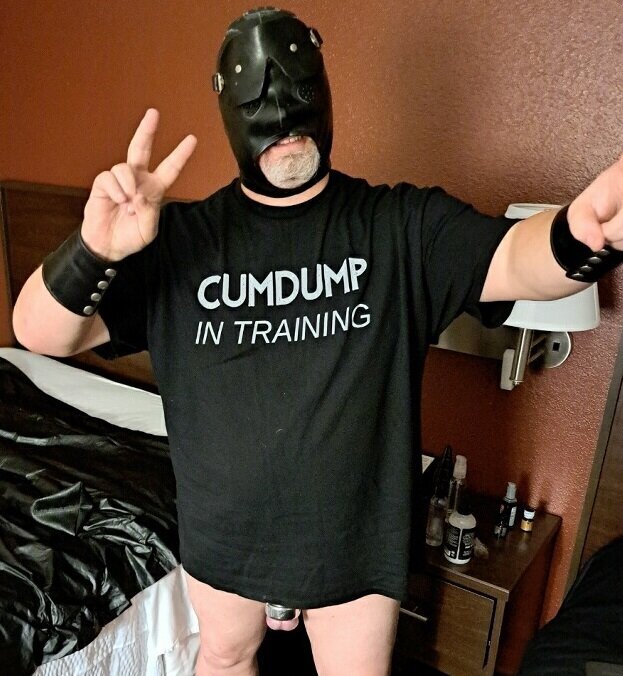 open door cumdump at hotel