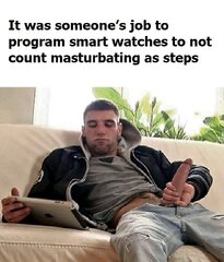 it's not steps!