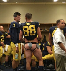 2020 - Michigan Football player Jake Butt (really!)